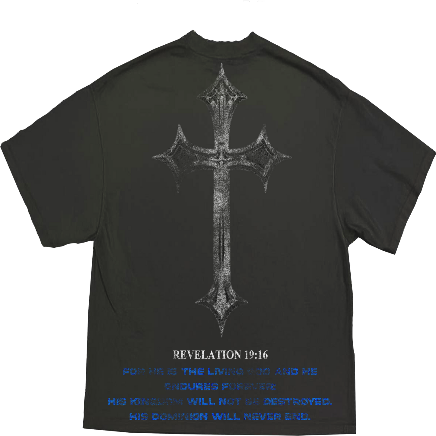 JESUS IS KING BOXY TEE