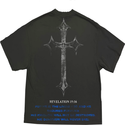 JESUS IS KING BOXY TEE