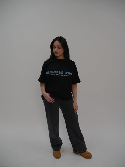 JESUS IS KING BOXY TEE